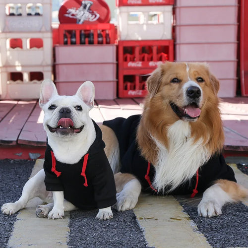 Dog Hoodie Pet Clothes Sweaters with Hat for Small Medium Large Dogs Winter Fleece Dog Coat for Golden retriever dog costume